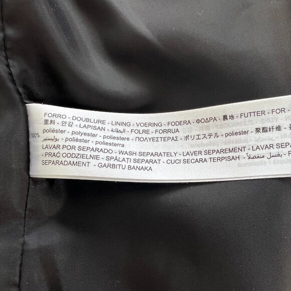 Zara Oversized Double Breasted Blazer in Grey Marl – Women’s Size Small (or Med) - Picture 5 of 7